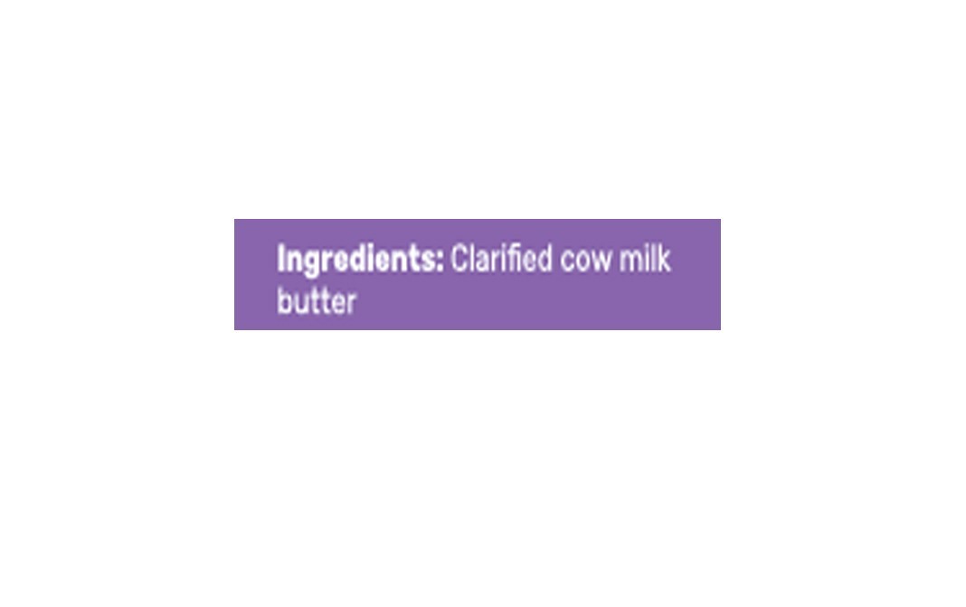 Courtyard Farms Whitality Desi Cow A2 Ghee    Glass Jar  200 millilitre